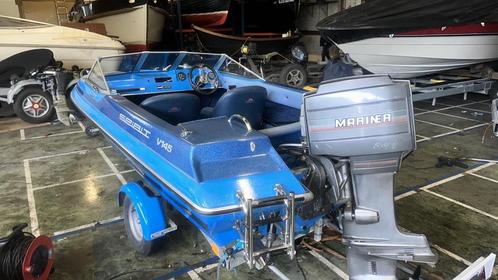 Glastron Spirit speedboot  Collectors  item, Watersport en Boten, Speedboten, Zo goed als nieuw, 3 tot 6 meter, Benzine, Minder dan 70 pk