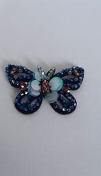Vlinder broche, Sieraden, Tassen en Uiterlijk, Broches, Overige materialen, Overige kleuren, Nieuw, Ophalen of Verzenden