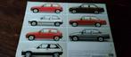 Opel Corsa folder M/1/83 incl prijslijst, Ophalen of Verzenden, Gelezen, Opel