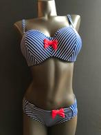 Panache bikini 70e /36 en 70f /36 Britt stripe kan strapless, Kleding | Dames, Badmode en Zwemkleding, Nieuw, Panache, Blauw, Bikini