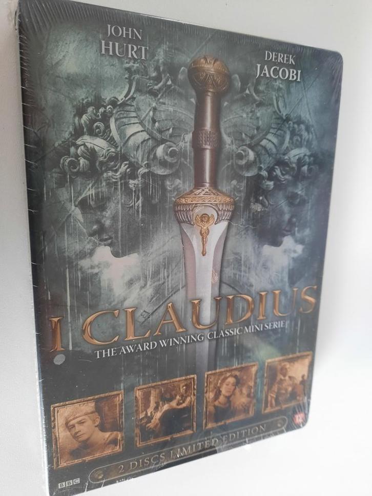 I, Claudius - BBC Miniserie 2 dvd in metal case ( sealed), Cd's en Dvd's, Dvd's | Tv en Series, Nieuw in verpakking, Drama, Boxset