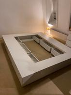 Nordli Ikea Bed 180x200, Huis en Inrichting, Slaapkamer | Bedden, Ophalen, Wit, Tweepersoons, Zo goed als nieuw