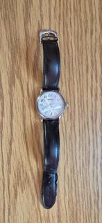 montblanc horloge, Sieraden, Tassen en Uiterlijk, Horloges | Heren, Overige merken, Leer, Staal, Polshorloge