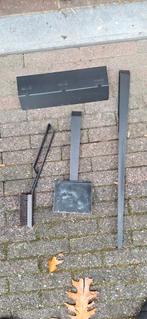 Openhaard/Houtkachel Set met Muurbeugel, Ophalen of Verzenden, Gebruikt, Hout, Houtkachel