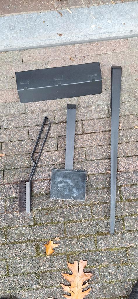 Openhaard/Houtkachel Set met Muurbeugel, Huis en Inrichting, Kachels, Gebruikt, Houtkachel, Hout, Ophalen of Verzenden