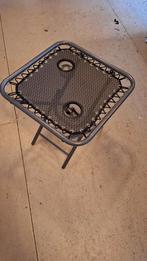 Nieuwe Campingtafel met Bekerhouders, Ophalen of Verzenden, Nieuw, Campingtafel