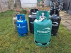 Gasflessen te koop – 3 Primagaz 10,5 kg + 2 kleine flessen, Ophalen, Nieuw