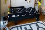 Junior bed, kleur zwart, design, 140 tot 160 cm, Zo goed als nieuw, 70 tot 85 cm, Ophalen