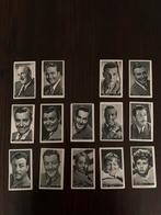 Clark Gable kaartje 1940 en nog meer dan 80 filmsterren, Verzamelen, 1940 tot 1960, Gebruikt, Ophalen of Verzenden, Prent