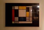Grote witte wissellijst 101 x 72 Mondriaan, Ophalen