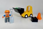 Duplo - Bouwvakker met bulldozer, Ophalen of Verzenden, Gebruikt, Losse stenen, Duplo