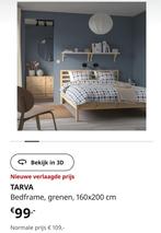 Ikea Tarva bedframe 160x200, Huis en Inrichting, Slaapkamer | Bedden, Ophalen, Zo goed als nieuw