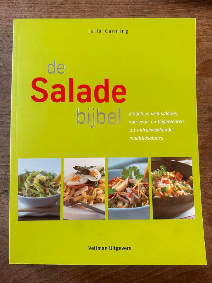 De Salade Bijbel - Julia Canning, Boeken, Kookboeken, Zo goed als nieuw, Voorgerechten en Soepen, Overige gebieden, Gezond koken