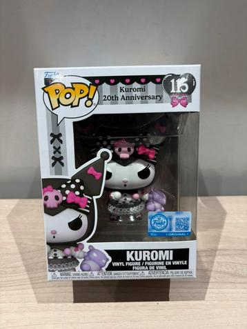 Kuromi 115 Funko Pop! Kuromi 20th Anniversary Edition Exclu beschikbaar voor biedingen