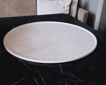 Witte tray rond metaal groot van light & living  beschikbaar voor biedingen