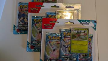 Journey Together Yanmega 3-Pack Blister Pokemon beschikbaar voor biedingen