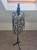 Zebra jurkje. S, H&M, Verzenden, Zwart, Nieuw
