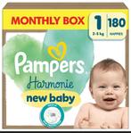 Nieuwe doos Pampers Harmonie maat 1 (180 stuks), Ophalen of Verzenden, Nieuw, Overige typen