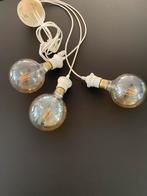 Grote bollampen 3 stuks, als nieuw, Ophalen of Verzenden, Zo goed als nieuw, Kunststof, Minder dan 50 cm