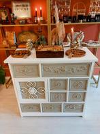 Gerestylde Brocante Ladekast, Ophalen, Brocante Boho, 5 laden of meer, 50 tot 100 cm