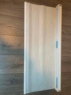 Rolgordijn Wit - 98x130 cm, Ophalen, 50 tot 100 cm, Zo goed als nieuw, Wit