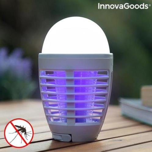 2-in-1 oplaadbare anti-muggenlamp & Ledlamp [MREUVER], Caravans en Kamperen, Kampeeraccessoires, Nieuw, Ophalen of Verzenden