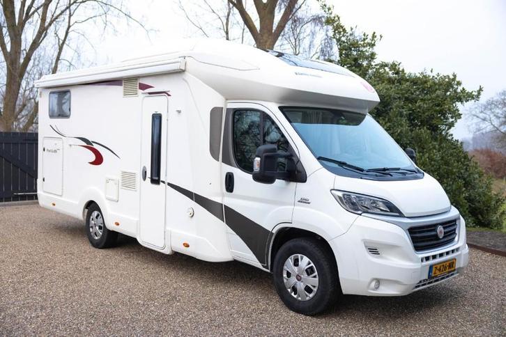 EURA MOBIL Profila RS 720 camper met hefbed, Caravans en Kamperen, Campers, Particulier, tot en met 4, Half-integraal, Eura Mobil