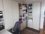 Hulsta wandmeubel met inklap bed en inklaptafel (bureau)., Huis en Inrichting, Ophalen, Overige materialen, Gebruikt, 200 cm of meer