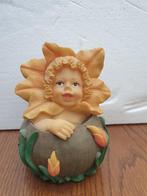 Bloem Spaarpot met Baby Gezicht, Ophalen of Verzenden