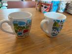 2 Efteling Blond Koffiekopjes Gebruikt, Gebruikt, Blond Amsterdam, Ophalen of Verzenden, Kop(pen) en/of Schotel(s)
