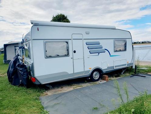 Eriba caravan 532 twee enkele bedden, Caravans en Kamperen, Caravans, Particulier, tot en met 4, Rondzit, Eriba, Mover, Ophalen