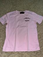 In Gold We Trust T-shirt - Zgan, Kleding | Dames, Ophalen of Verzenden, Zo goed als nieuw, Korte mouw, Roze