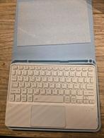 CACOE Lichtblauwe tablethoes, draadloze toetsenbord, 10 inch, Samsung Galaxy Tab, Lenova Tab en soortgelijke 10 inch, Nieuw, Bescherming voor- en achterkant
