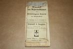 Wandel- en Rijwielkaart Groningen & Assen - Ca 1910 !!, Boeken, Atlassen en Landkaarten, Gelezen, Ophalen of Verzenden, Landkaart