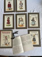 Poppenkleertjes Grootmoederstijd - Patronen, Hobby en Vrije tijd, Kledingpatronen, Kind, Ophalen, Overige merken, Overige typen
