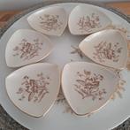 6 Spenzo Petit Four bordjes op een groot bord van Kaiser, Antiek en Kunst, Ophalen of Verzenden