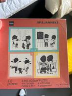 Jip en Janneke 4-in-1 Puzzel - zgan, Hobby en Vrije tijd, Ophalen of Verzenden, Minder dan 500 stukjes, Nieuw, Legpuzzel