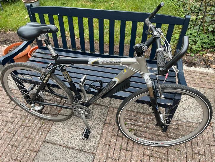 Gazelle Torrente Xroad alulite herenfiets, Fietsen en Brommers, Fietsen | Heren | Sportfietsen en Toerfietsen, Zo goed als nieuw