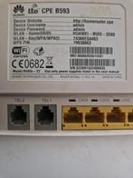 Simkaart wifi Huawei LTE CPE B593 Router, Computers en Software, Routers en Modems, Ophalen of Verzenden, Gebruikt, Router met modem