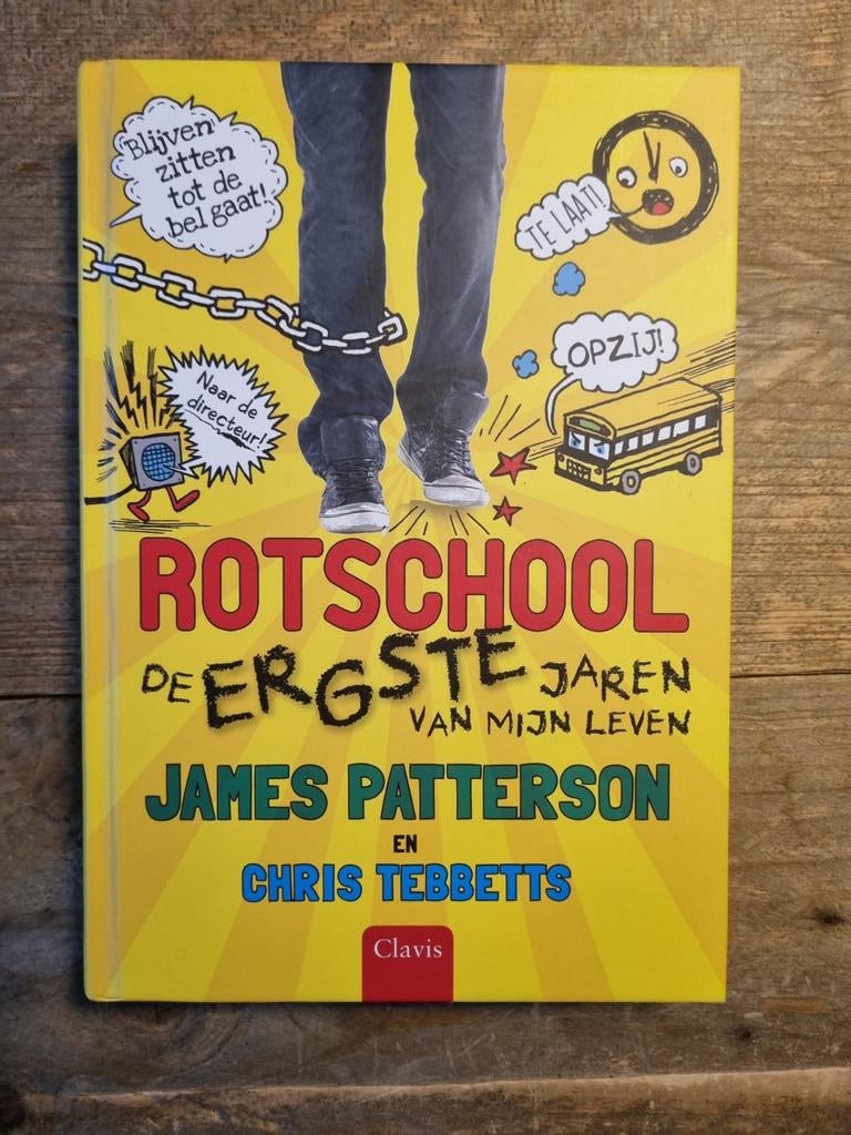 Rotschool: De ergste jaren van mijn leven james Patterson, Ophalen, Zo goed als nieuw, James Patterson, Fictie algemeen