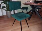 4 eetkamerstoelen, Huis en Inrichting, Stoelen, Ophalen, Gebruikt, Overige kleuren, Metaal