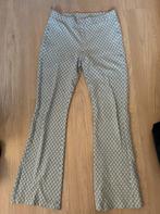 Flared broek met print, Maat 38/40 (M), Blauw, Ophalen of Verzenden, Zo goed als nieuw