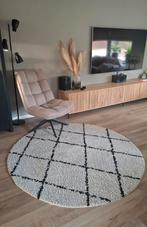Vloerkleed rond hoogpolig 180cm Volero, Huis en Inrichting, Stoffering | Tapijten en Kleden, Ophalen, 150 tot 200 cm, Zo goed als nieuw