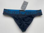 Emporio Armani Thong Microfiber, Kleding | Heren, Ondergoed, Ophalen of Verzenden, Blauw, Emporio Armani, Slip