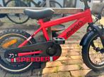 Amigo Speeder - 14 inch - Rood met zwart, Fietsen en Brommers, Fietsen | Kinderfietsjes, Ophalen, Zijwieltjes, Amigo BMX, Minder dan 16 inch