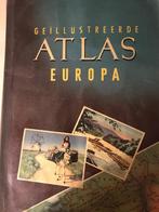 Geïllustreerde ATLAS EUROPA 1954, Gelezen, Wereld, Ophalen of Verzenden, 1800 tot 2000