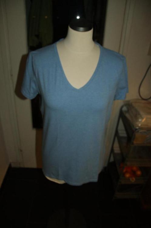 Shirt mt L (C&A)m.k.m.gemeleerd blauw-wit (1)NIEUW, Kleding | Dames, T-shirts, Nieuw, Maat 42/44 (L), Blauw, Korte mouw, Ophalen of Verzenden