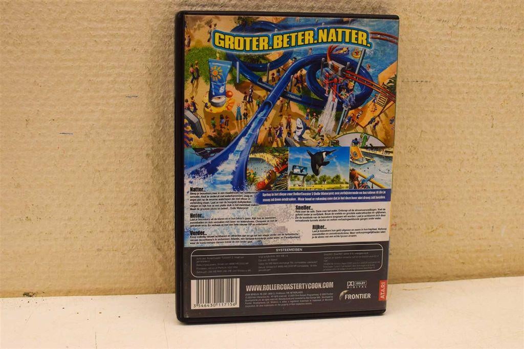 Pc-cd-rom Roller Coaster tycoon 3 dolle waterpret 47770, Gebruikt, 1 speler, Ophalen of Verzenden, Vanaf 3 jaar
