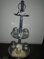 Riviera Maison Berkeley Etagere 72cm hoog Incl Deco Compleet, Huis en Inrichting, Ophalen of Verzenden, Zo goed als nieuw