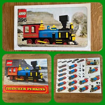 165. LEGO bouwtekening nr. 396 Trein beschikbaar voor biedingen